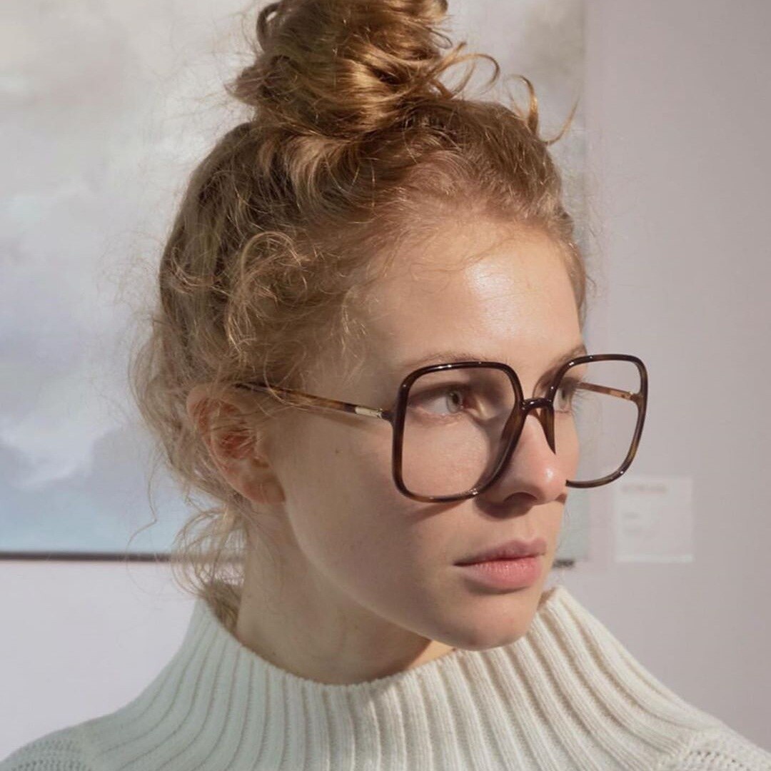 Anti-blue big box sunglasses women Korean trend sunglasses women Colorful