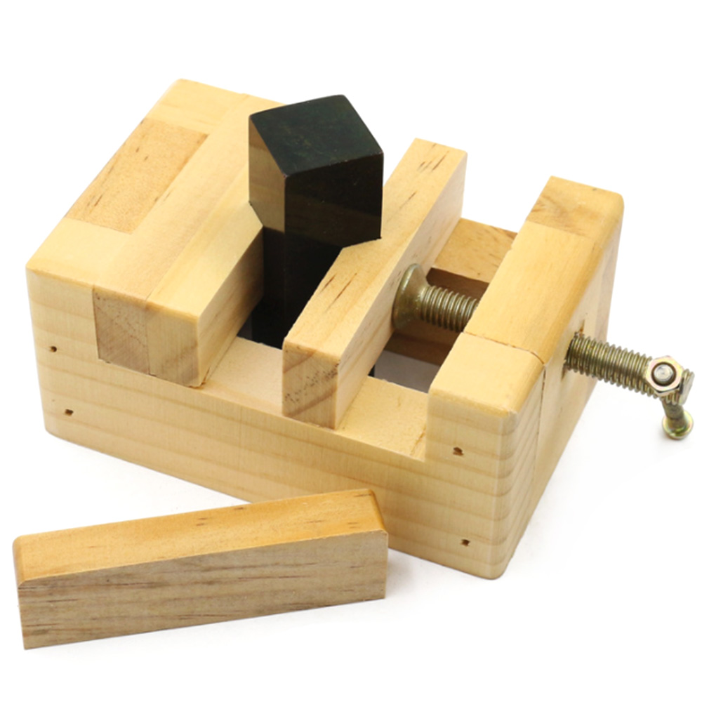 Mini Solid Wood Printing Bed Vise Clamp Table Bench Hand Tools For Woodworking Carving Engraving DIY Wood Working Tool
