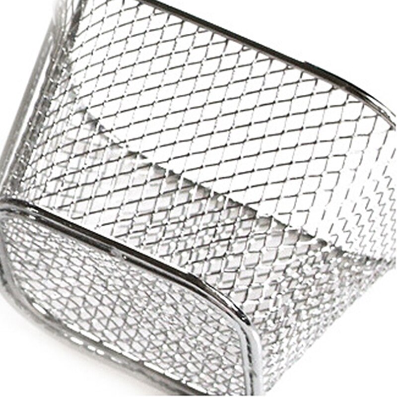 Mini Stainless Steel Chips Deep Fry Baskets Food Presentation Strainer Potato Cooking Tool Chef Basket Colander Tool