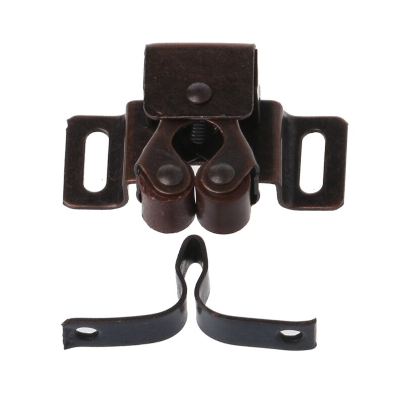 Roulement à Rouleaux Double Pour Cadre Futon - Pièce De Quincaillerie Plastique/métal Noir