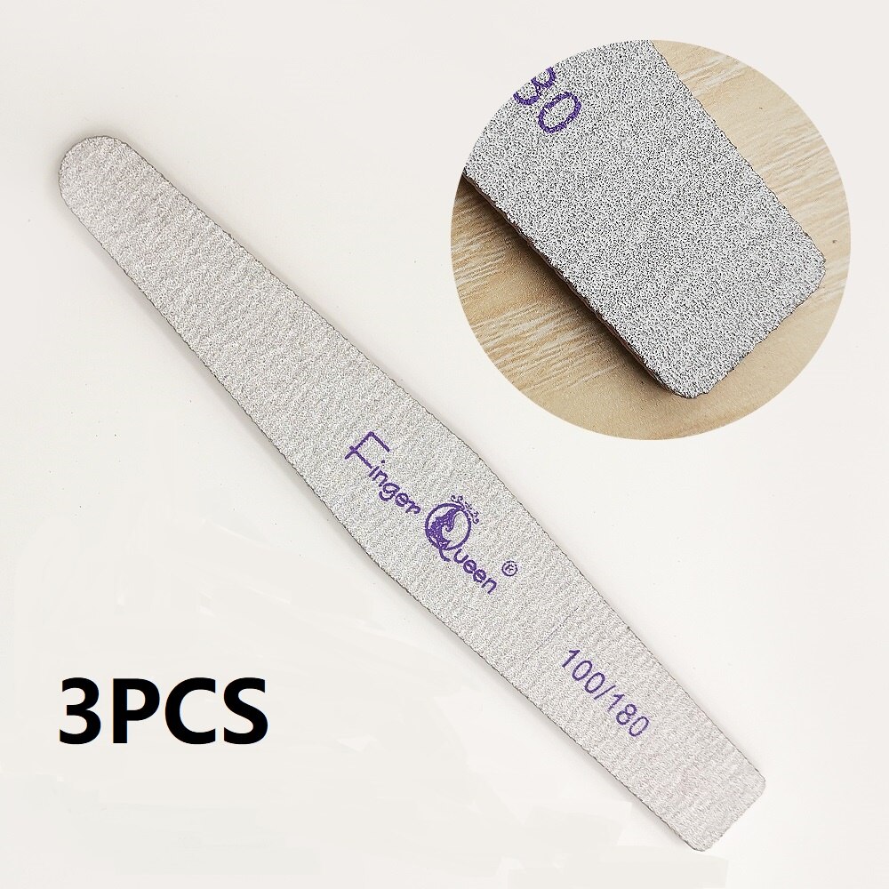 5 Kinds of Shapes Nail Art Nail File Sanding Buffer Files Salon Manicure Tool Salon Manicure Use Tool FA002: 4-3PCS