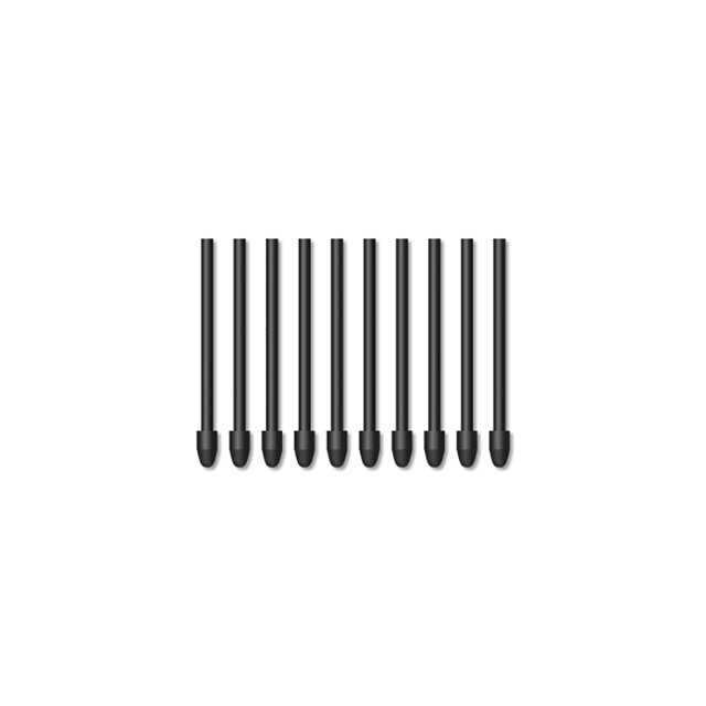 HUION-puntas de lápiz PN05A para tableta gráfica PW517, lápiz óptico de dibujo, puntas de repuesto para KD200/G930L, Kamvas12/13/16)/22/24: 10 pcs