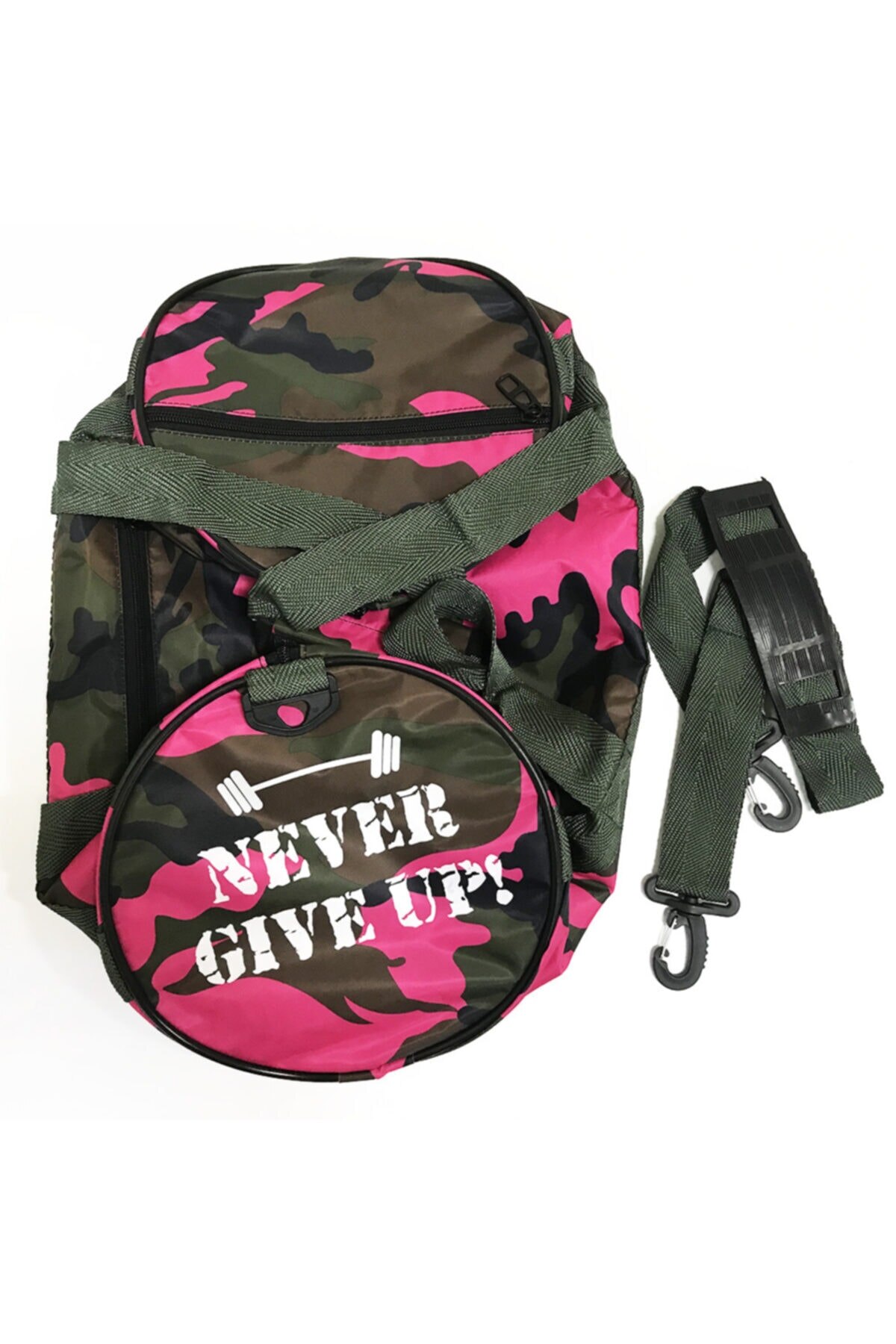 Sac de sport Camouflage rose