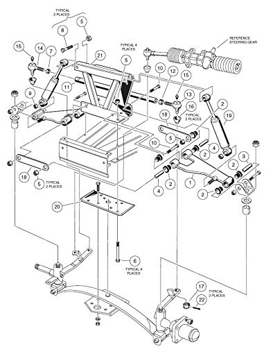 PRZEGUB KULOWY zestaw, zestaw (3) drążka kierowniczego z smarowniczka pasuje robić Klub samochód DS wózki golfowe (1976-2008)