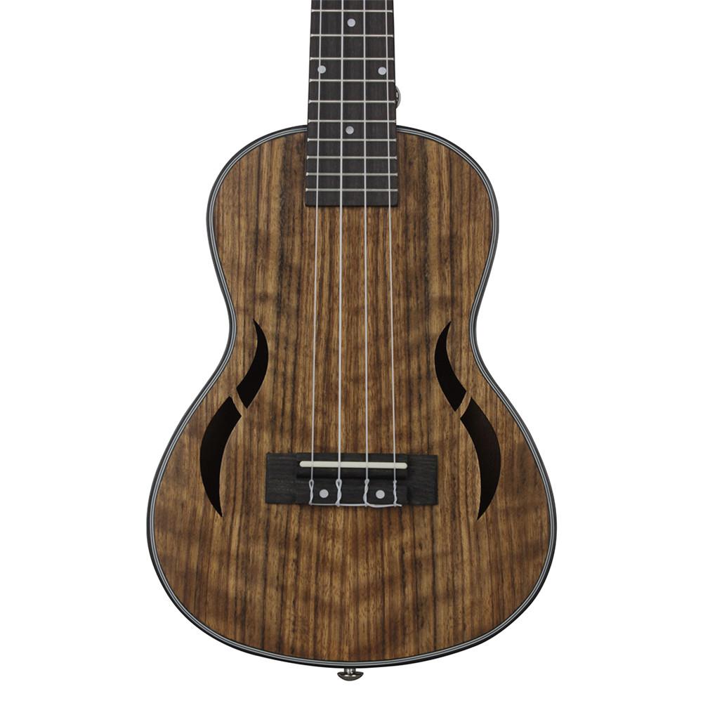 23/26 Inches 18 Frets Walnut Ukulele Hawaiian Small Guitar Hawaii 4 String Guitar Universal Musical Instruments