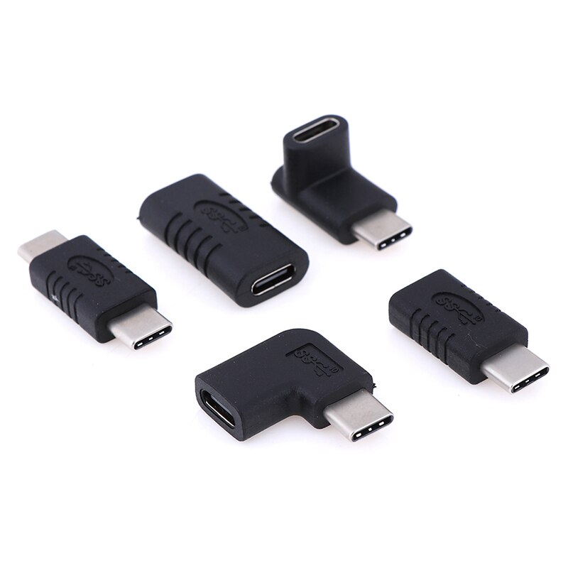 Convertisseur USB 3.1 Type C mâle-femelle USB-C, adaptateur à Angle droit pour smartphone Samsung