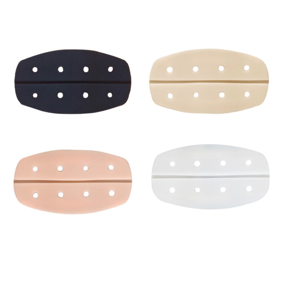 6PCS Underwear Shoulder Pads Non-slip Shoulder Strap Gasket Breathable Silicone Shoulder Pad Invisible Shoulder Strap Gasket for