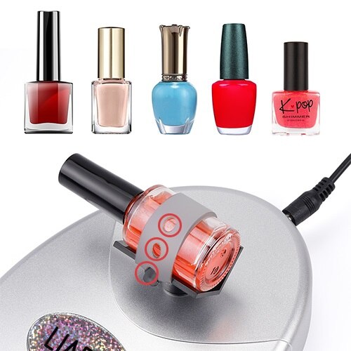 Liarty Strong Nail Polish Shaker Easy Varnish Bottle Shaking Machine Gel Anti Caking Shaking Machine For Liquid Bottle