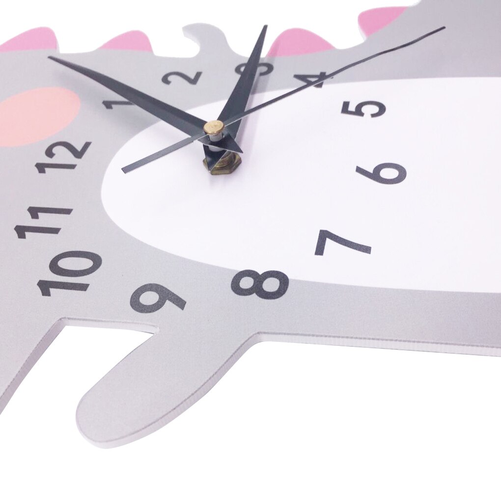 Cartoon Wall Clock Set Home Children Bedroom Living Room Silent Clock Kindergarten Bedroom Background Home Decoration