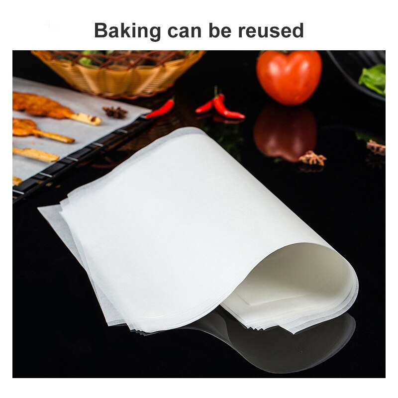 5/10/20M Non Stick Baking Paper Food Grade Oil Absorption Paper High Temperature Resistant Sheet Oven Microwave Grill Baking Mat