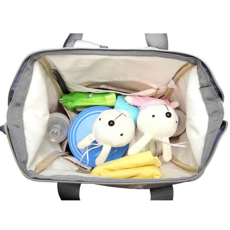 Lequeen Mommy Backpacks Nappy Bags animal bear print Diaper Bags Maternity Backpack Small Waterproof Travel Bag LPJ10