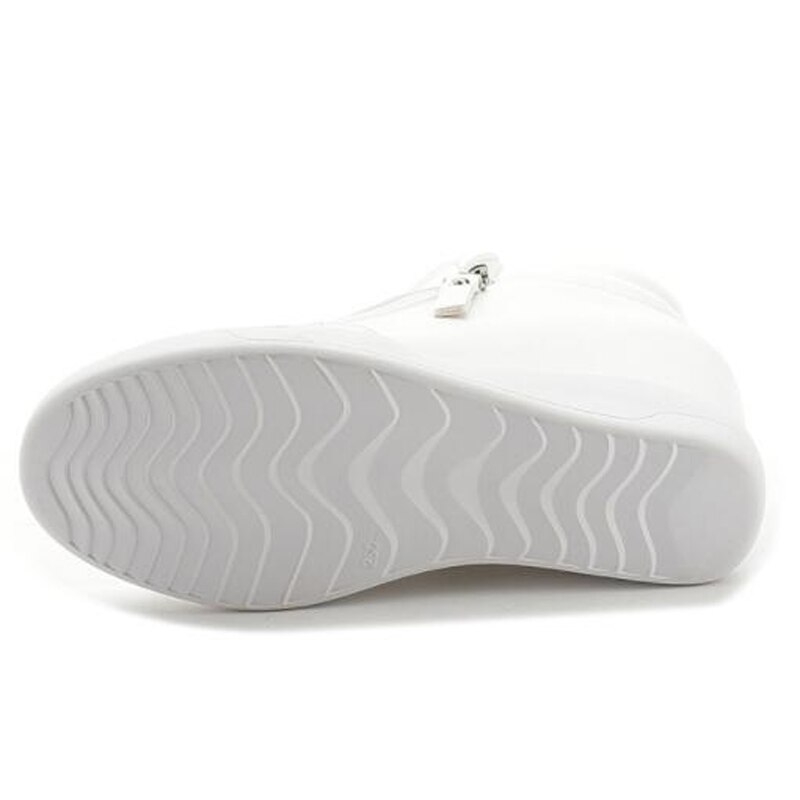 Merke høst vinter plattform kilehæl støvler damesko med økt plattformsåle kvinnelige uformelt glidelås botas  v561