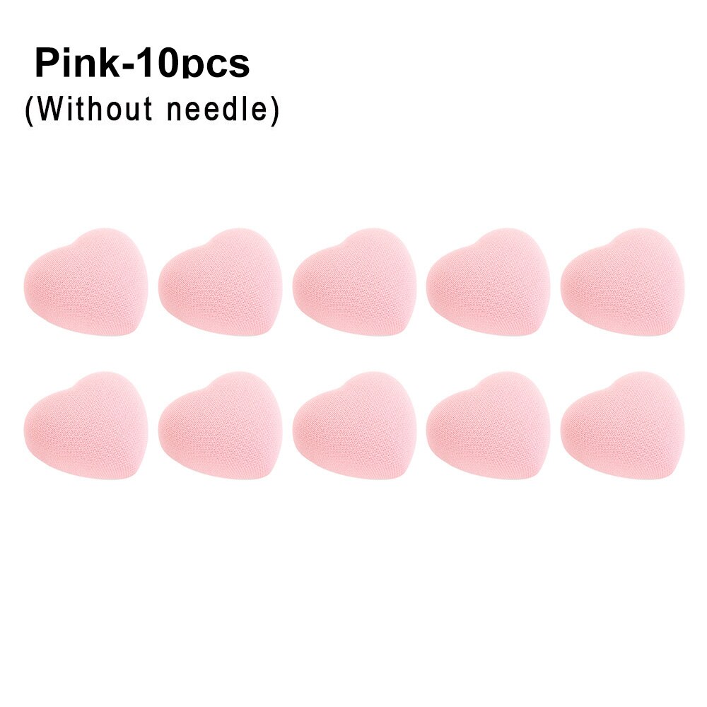 10Pcs Quilt Holder Flower/Heart Shape Non-slip Blanket Clip One Key to Unlock Blankets Cover Fastener Clip Bed Sheet Holder: Heart-Pink