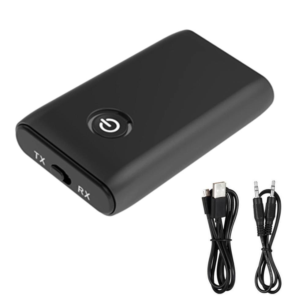 Bluetooth Transmitter 3.5MM Jack Audio Adapter Wireless Bluetooth 4.0 Stereo Audio Transmitter Adapter for Headphones TV: Default Title