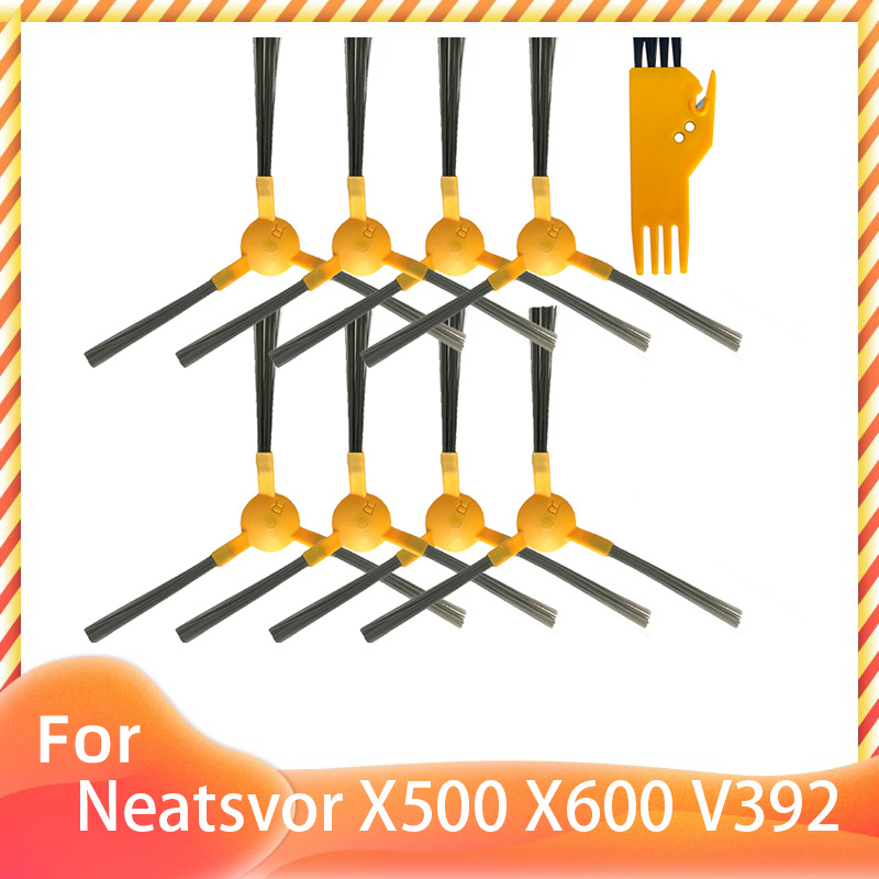 For Neatsvor X520 X500 Tesvor X500 Pro T8 M1 Ikhos Create NetBot S15 S14 Hepa Filter Mop Cloth Main Side Brush: Lavender