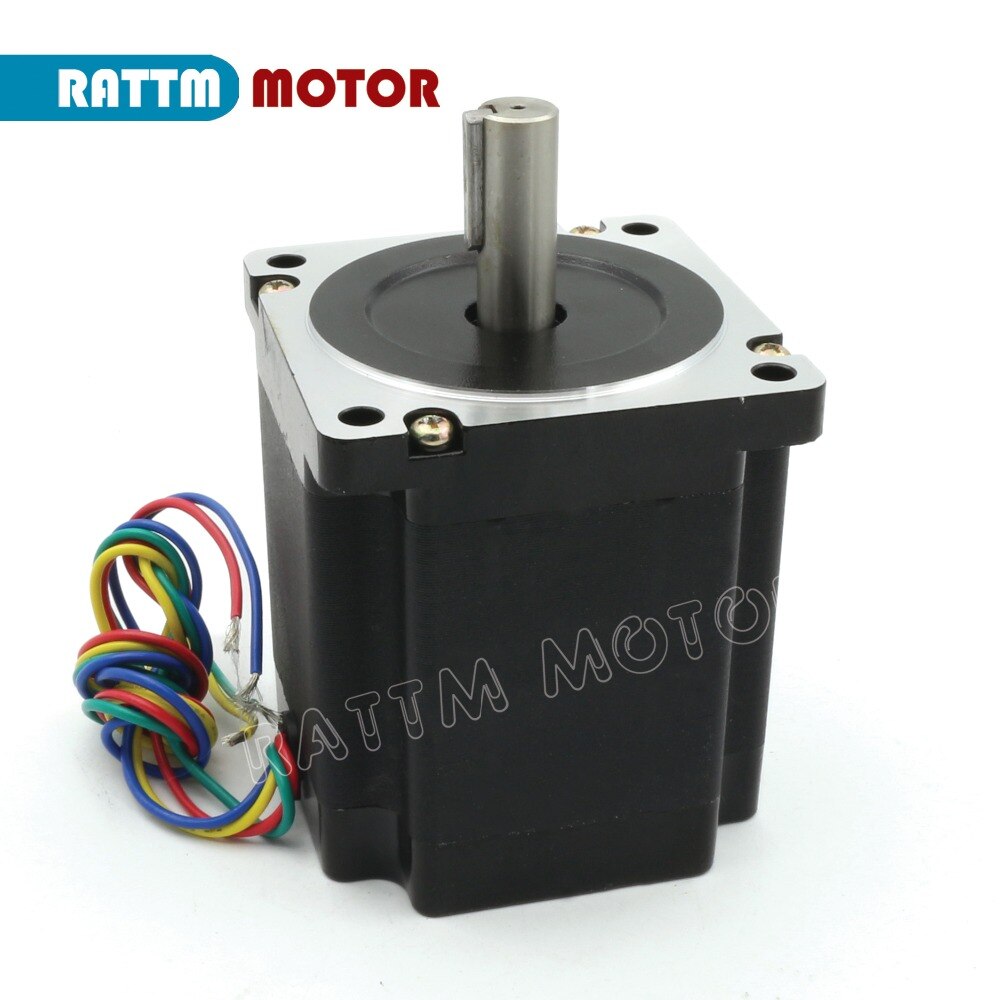 Motor paso a paso Nema 34 CNC de , 98mm, 878 Oz-in, 4 cables, 4A, 34HS9801