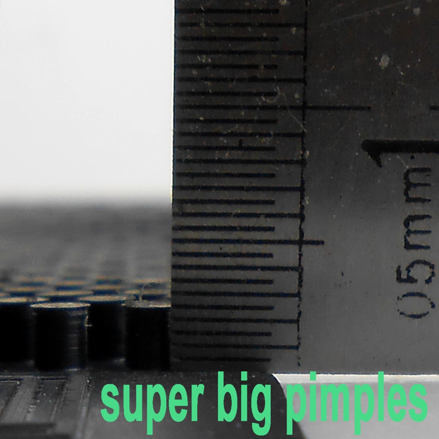 REACH C8 Table Tennis Rubber (super big pimples, normal ) Pips-long Ping Pong Rubber Topsheet OX