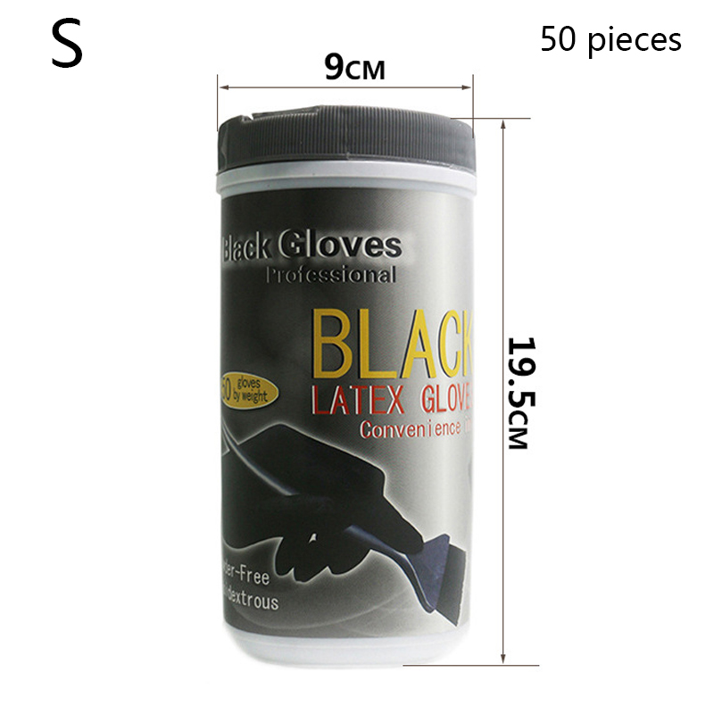 Salon Kappers Haarkleuring Rubberen Handschoenen Duurzaam Herbruikbaar Duurzaam Antislip Sterven Haar Styling Goede Elasticiteit Handschoenen Tool: Ivoor