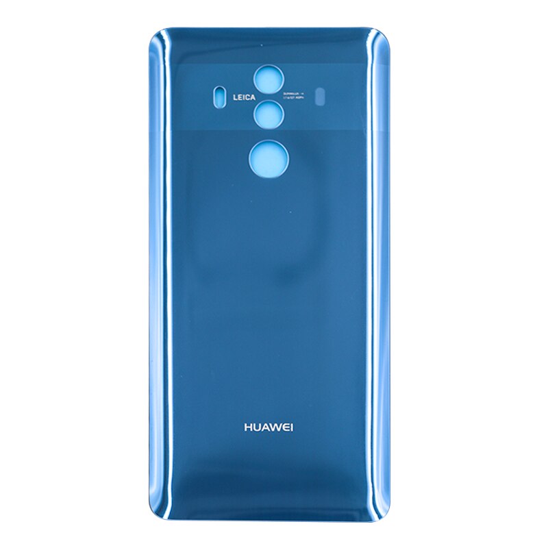 Nieuw Voor Huawei Mate 10 / Mate 10 Pro Batterij Back Cover 3D Glas Panel Mate10 Achter Deur Batterij Behuizing case Lijm Vervangen: Ma10 Pro Blue