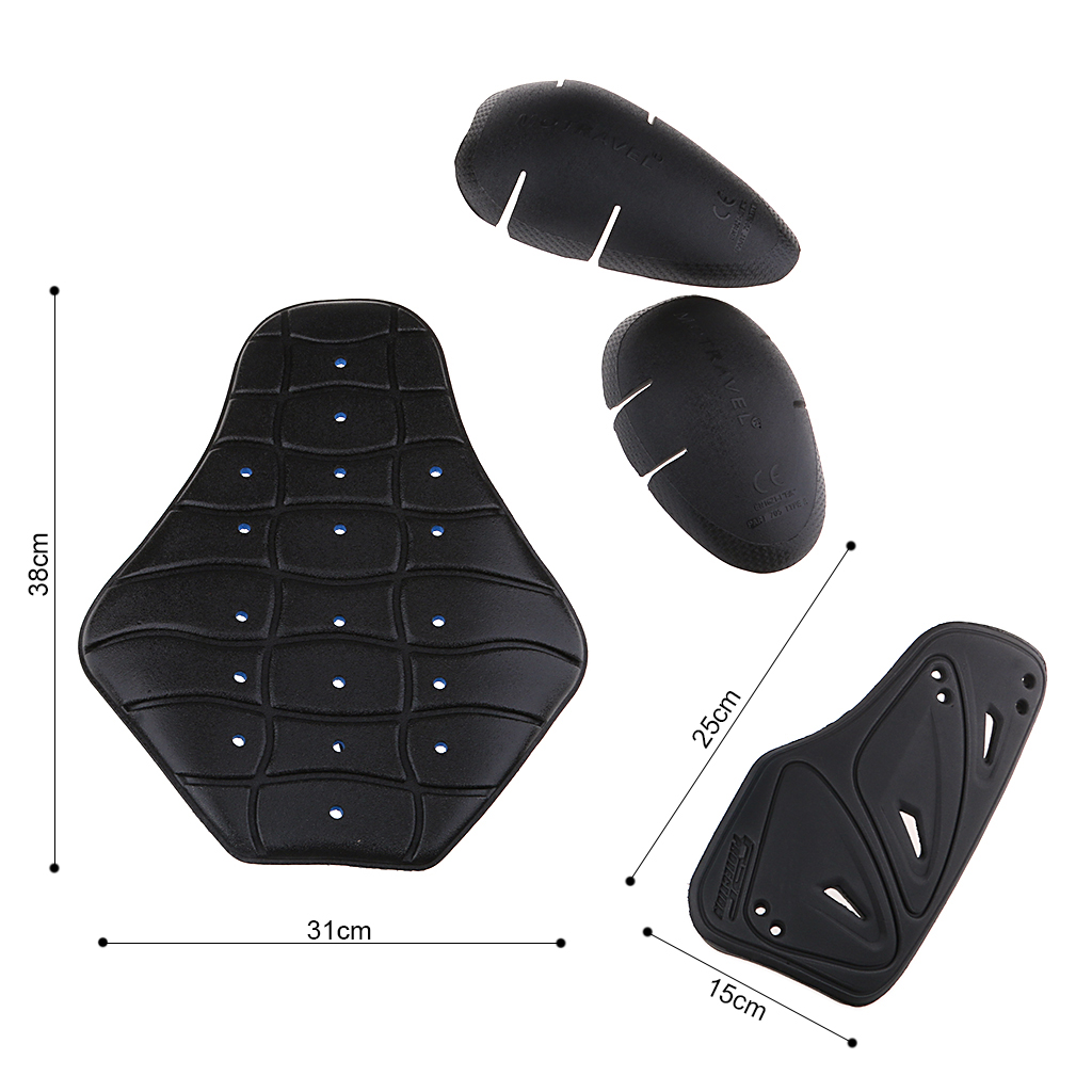 Carcasa protectora para pecho y hombro y rodilla y espalda aprobada por la CE para motocicleta