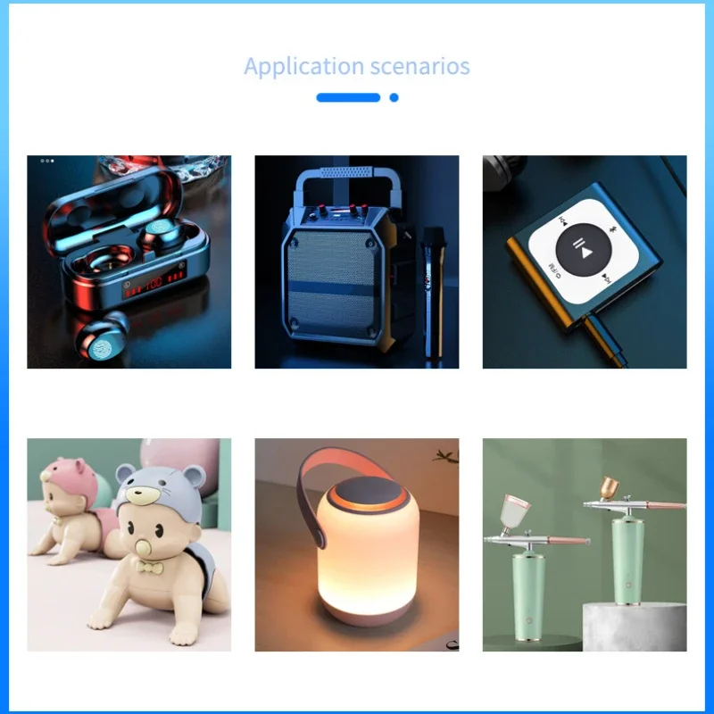 3.7v stk. 1000 mah 803040 litiumpolymerbatterier li-po genopladelige celler til legetøjs-powerbank gps bærbar computer højttaler campinglamper gør-det-selv