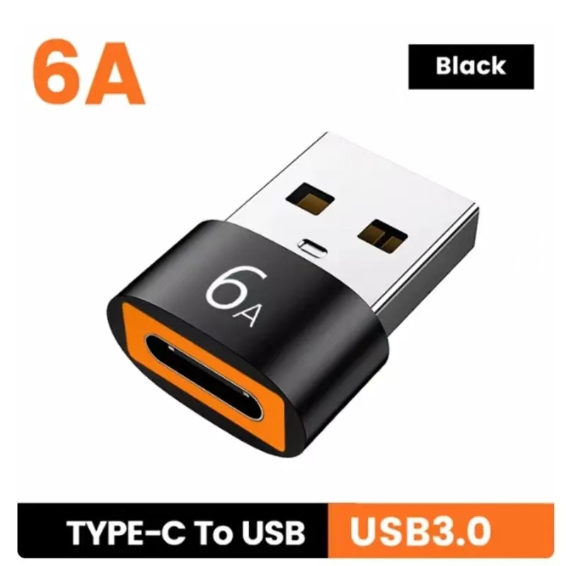 6A USB To Type C OTG Adapter 120W USB-C Male To Ty... – Grandado