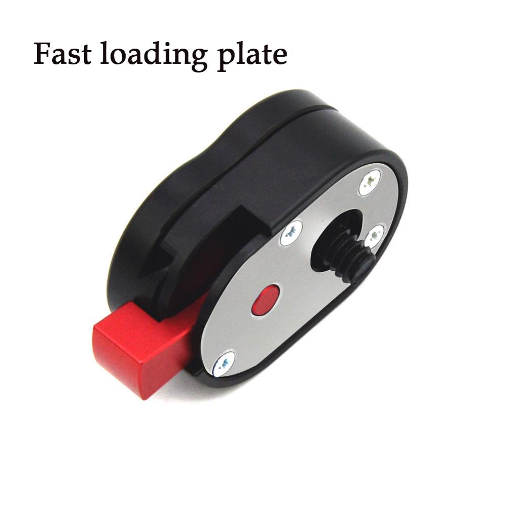 Mini Field Monitor Quick Release Plate for LCD Monitor Magic Arm LED Light Camera Camcorder Rig S288