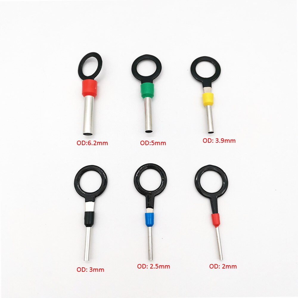 3/6/8pcs Car Terminal Removal Tool Ejector Kit Pin Extractor Kit Automotive Wire Crimp Connector Pin Puller Repair Tools