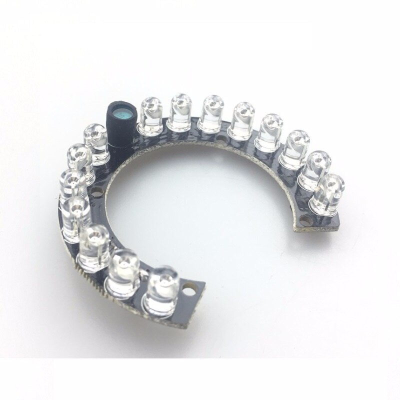 90 astetta infrapuna 15 kpl led-valotaulu 5mm infrapuna ir cctv valvontakameroita