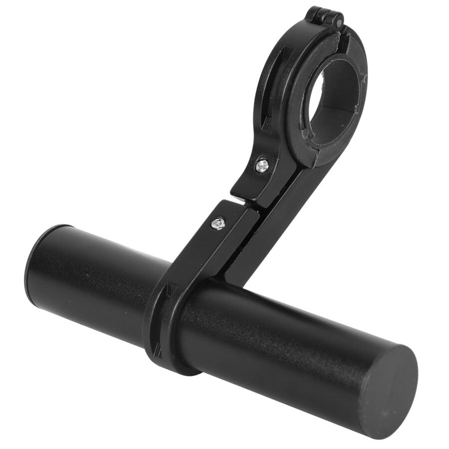 Fietsstuur Uitbreiding Beugel 10Cm Mountain Racefiets Handvat Extender Fiets Licht Zaklamp Ondersteuning Clip Fiets Accessoires: Black