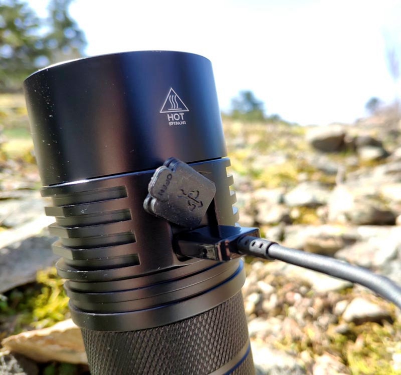 Sofirn SP36 BLF Anduril 4 * Samsung LH351D 5650lm Leistungsstarke LED Taschenlampe USB Aufladbare 18650 Taschenlampe 5000K Hohe 90 CRI