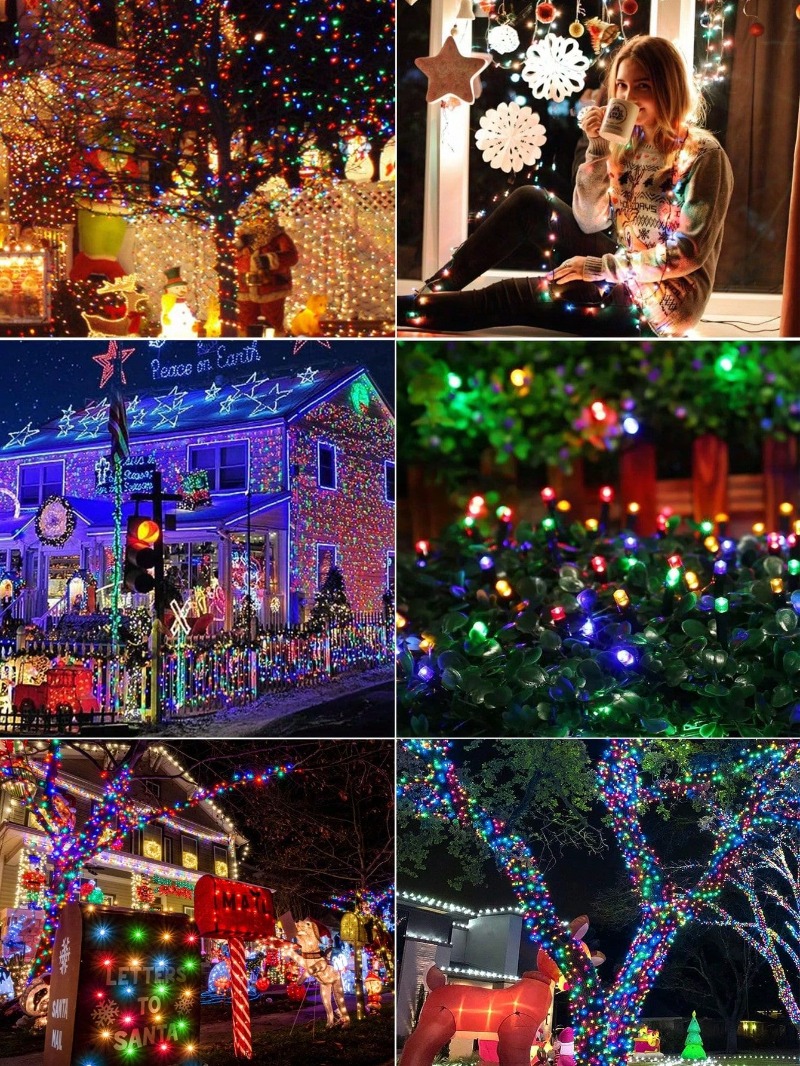 Luces solares Tiras impermeables para exteriores 8... – Grandado, image size:800x1066