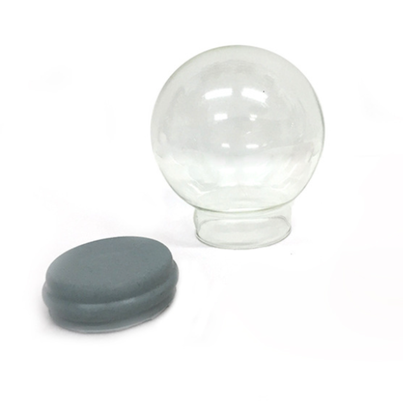Boule à Neige Vide en Verre, de Diamètre de 45, 65, 80, 100 ou 120 mm, Accessoire pour Décoration à Faire Soi-Même, Promotionnel,