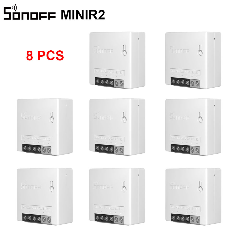 Itead SONOFF Mini Wifi Clever Relais 2 Weg Schalter Drahtlose e-WeLink APP Fernbedienung Licht Schalter 220V an aus Schalter