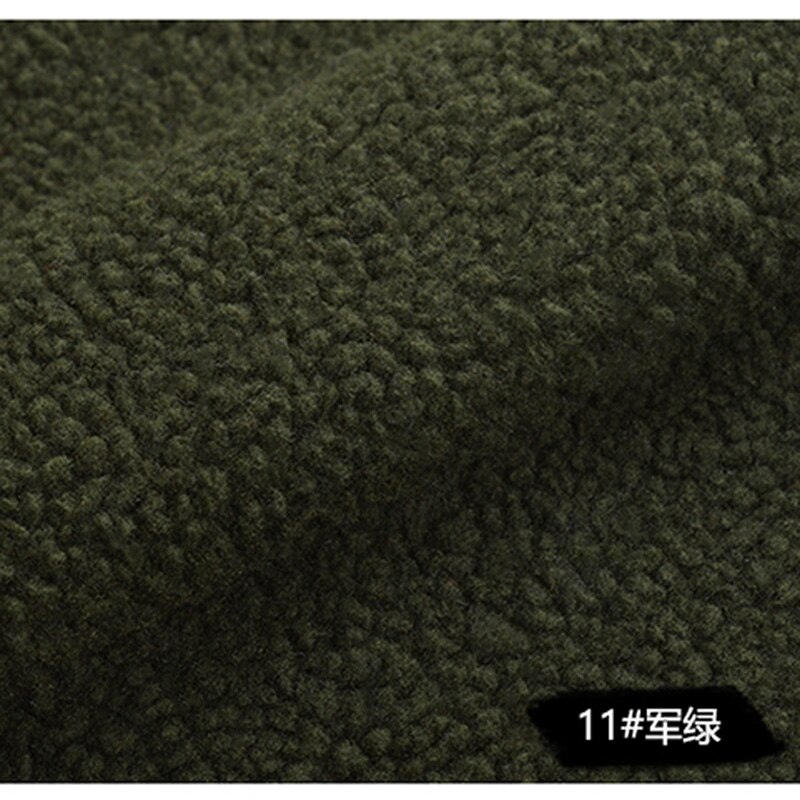 Tissu molletonné peluche poupée tissu velours tissu bricolage main coquille matériel Science 150*50cm