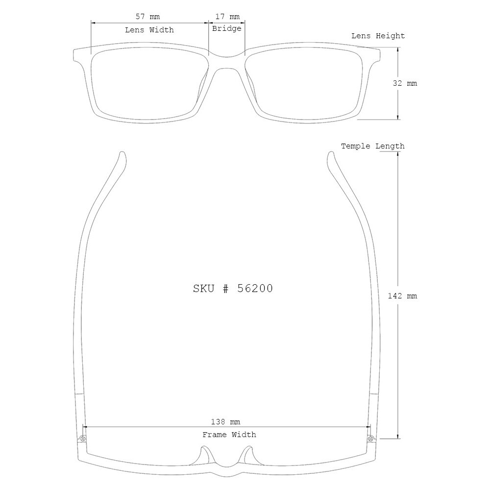 Metal Half Rim Rectangular Men Large Eyeglasses Frame Prescription Glasses For Optical Lenses Myopia Reading Progressive