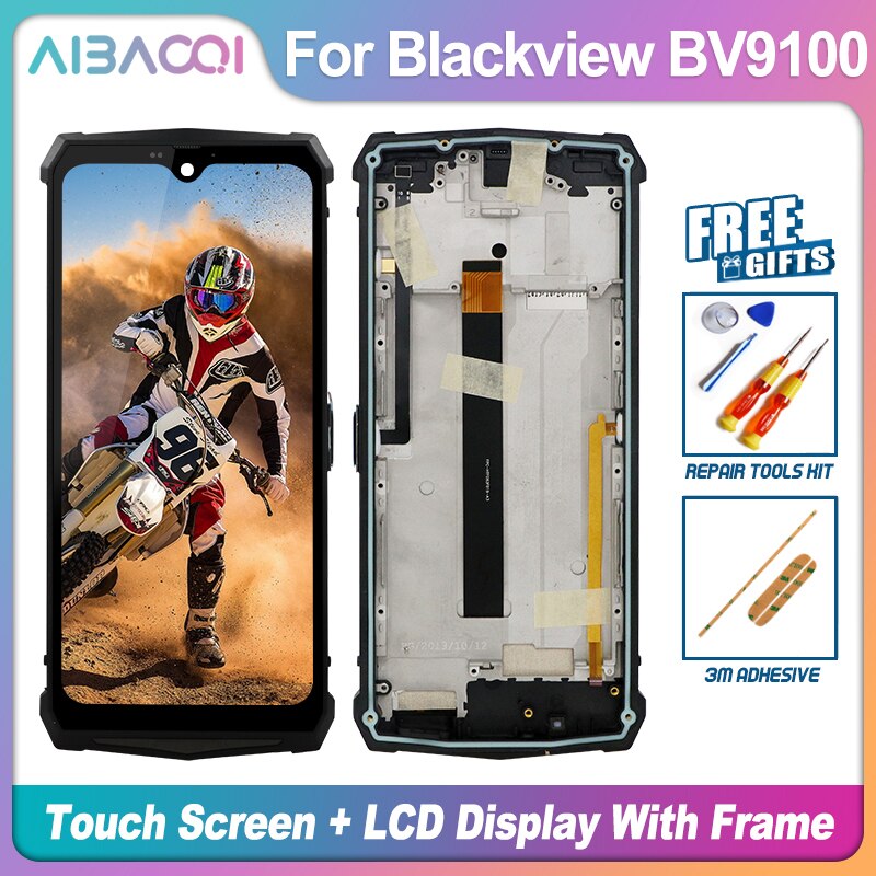 Originele Touch Screen + Lcd + Frame Vervanging Voor Blackview BV4900/BV5000/BV5900/BV6100/BV9100/BV9900/BV9900 Pro