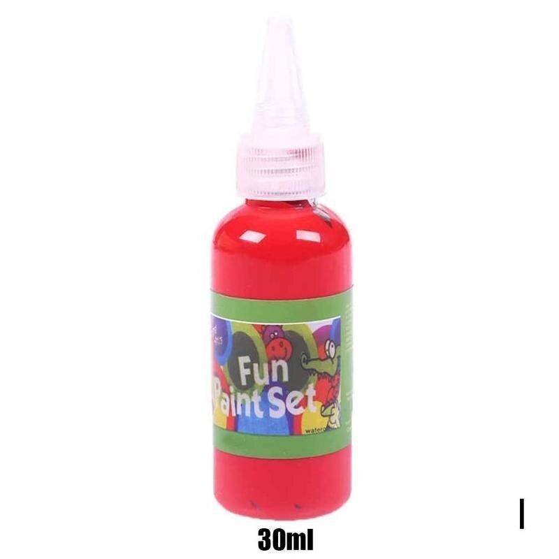 30ml Lavabile Pittura con le Dita Pigmento Liquido Disegno Giocattolo FAI DA TE Pittura con le Dita Mestiere Handmade del Pigmento Colorante Additivi Per Il FAI DA TE Slimes: I