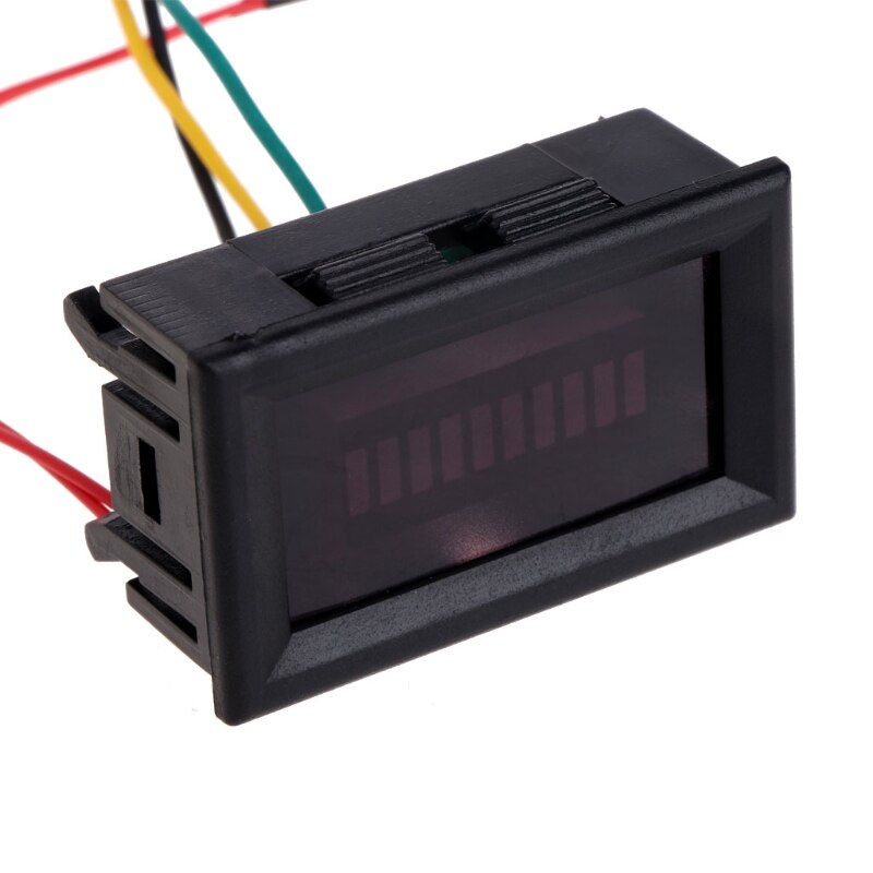 Fuel level Gauge Indicator 12V Universal Motorcycle Car Oil scale meter LED Oil Support