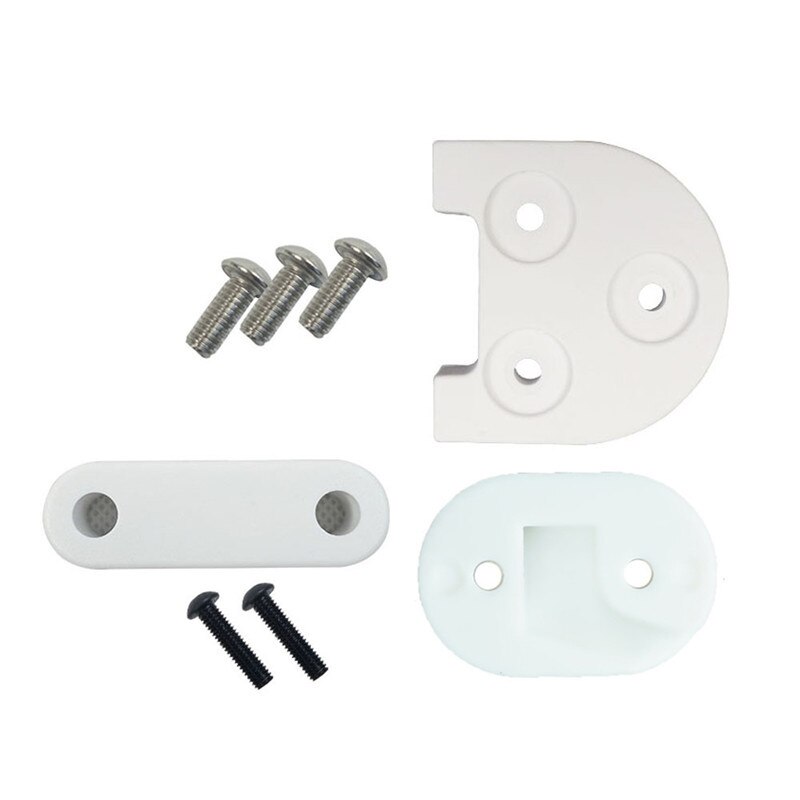 Set Millet MJ Scooter Upgrade Accessories Foot Brace Gasket Rear Mudguard Gasket after File Holder Gasket: White