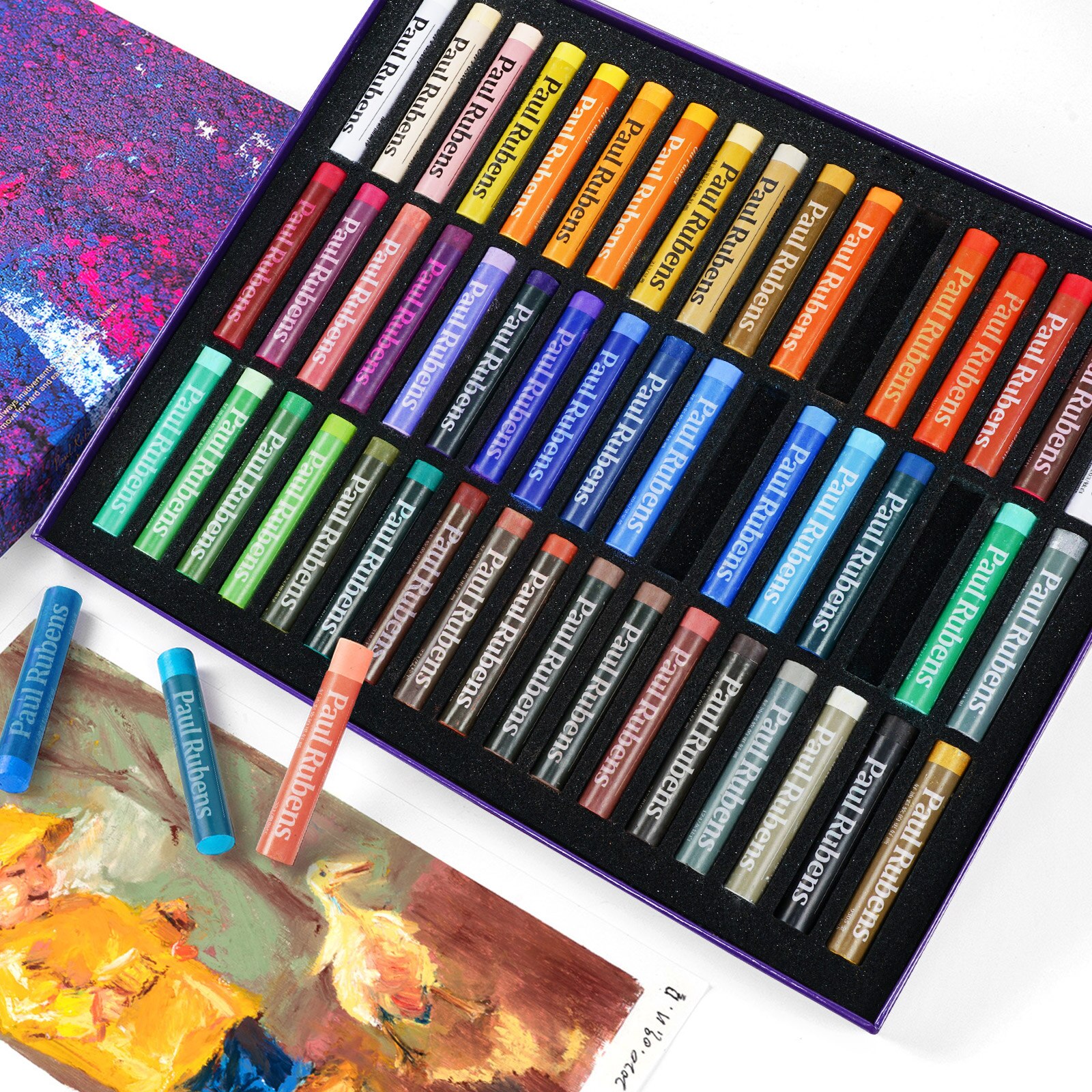 Paul Rubens 50 Kleuren Olie Pastel Kit Professione... – Vicedeal