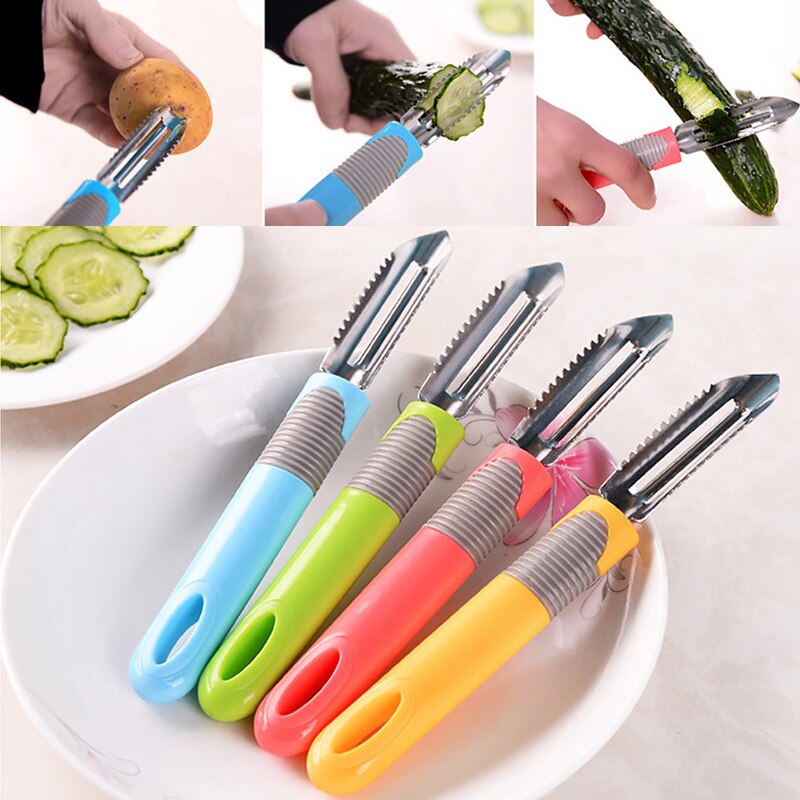 Multifunction Convenient Peeler Potato Vegetable Cutter Fruit Knife Melon Planer Grater Peeler Remover Cutter Kitchen Gadget