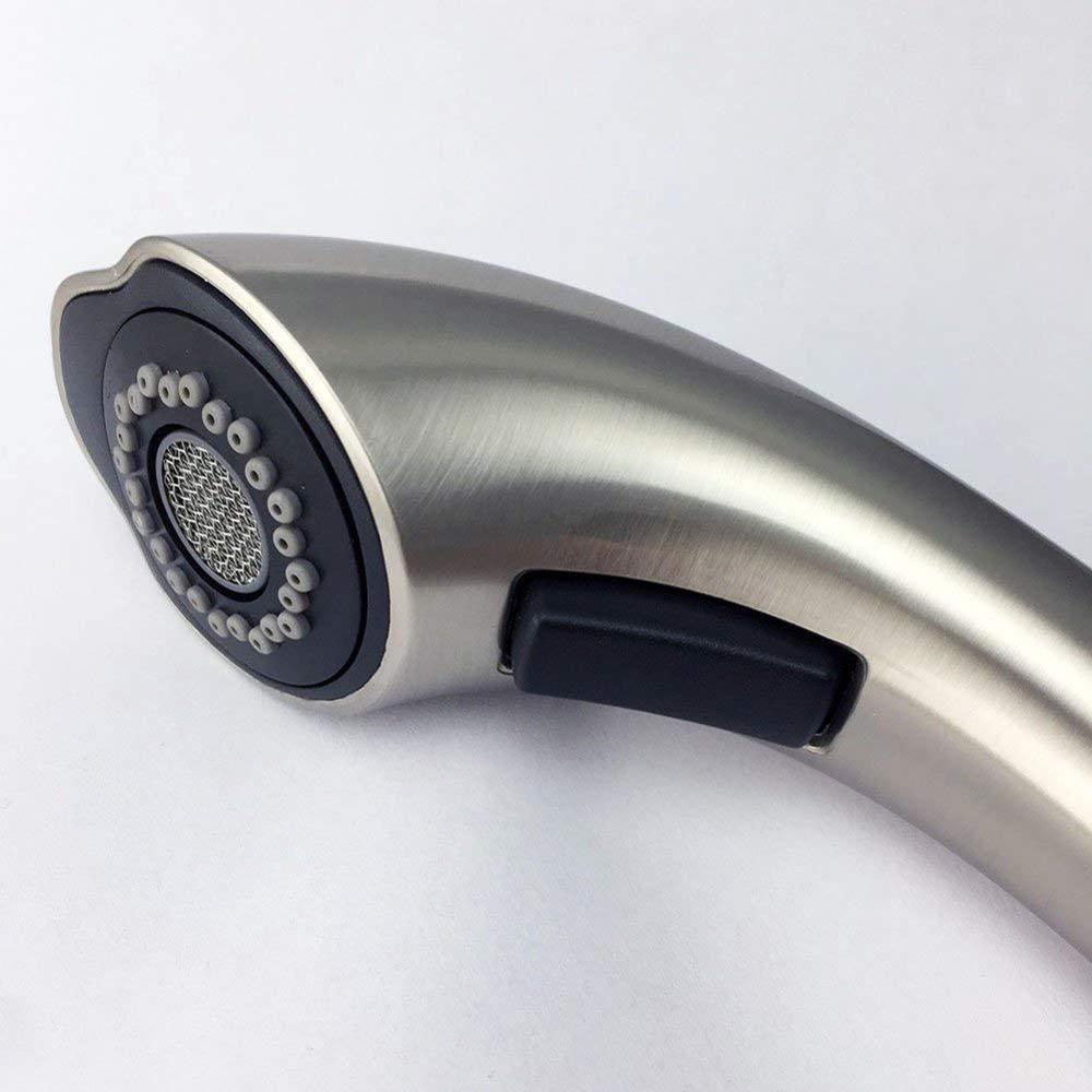 Shuielin Universele Vervanging Sproeier Pull Out Spray Head Voor Aanrecht Pull-Down Kraan In Geborsteld Nikkel