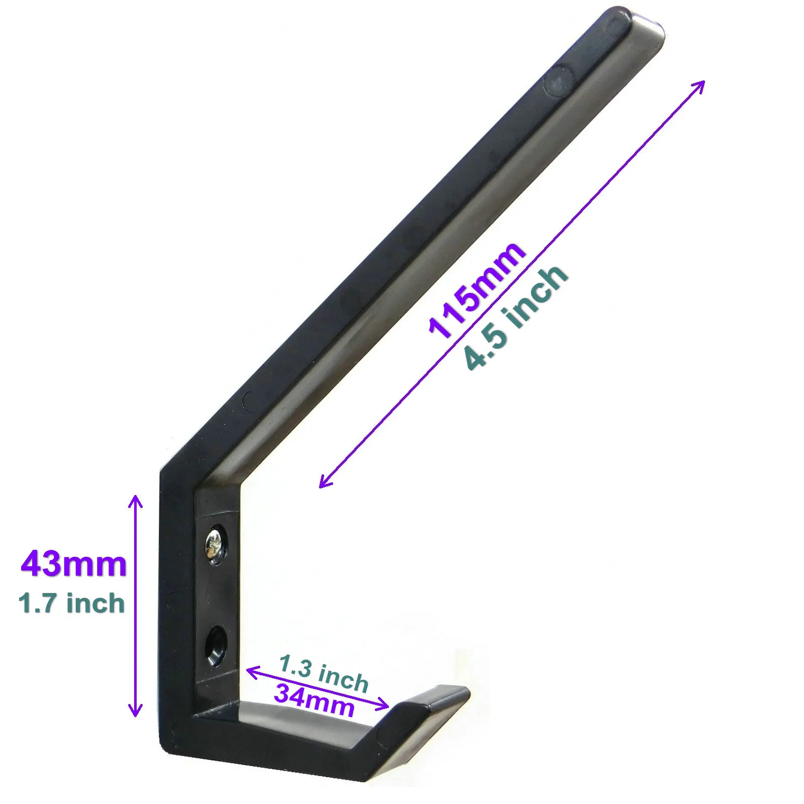Multi-function Skateboard Wall Mount Hanger Rack Storage Clip Fit All Size Skateboard
