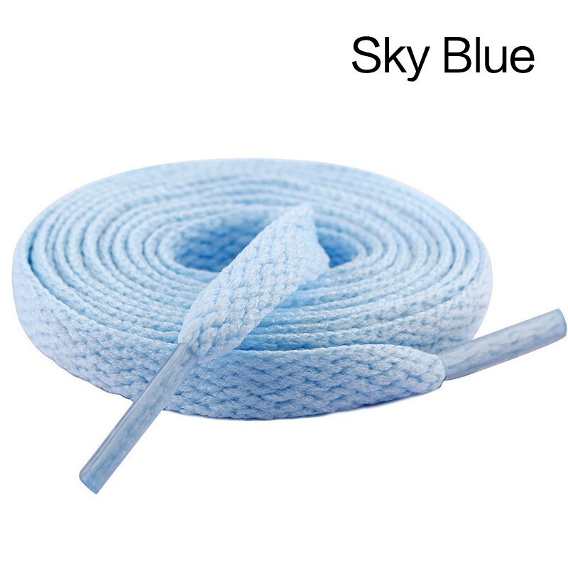 29 colors 1 Pair Shoelace Flat Popular Sports Shoes Laces Casual Canvas Unisex Polyester Shoelaces Shoelace Length 80 100 120 CM