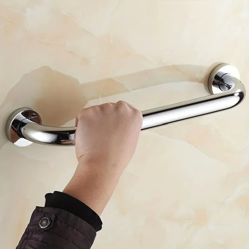 Stainless Steel Handrails, Accessible Bathroom, Bathroom, Safety Bathroom Handrails, Disabled Elderly Bathroom Handrails: Yellow