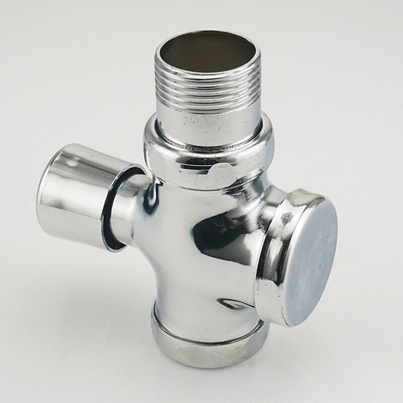 1PC Toilet Flush Valve Button Type 3/4" 1" PT Male Thread Dia. Pissing Hand By Flushing Valve Delay Self-closing