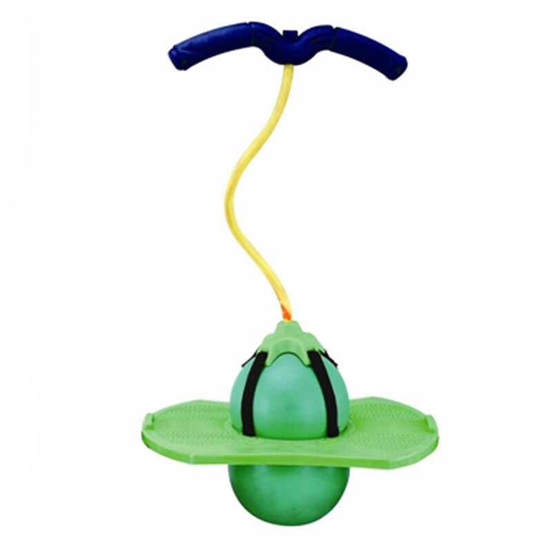 Fitness Bouncing ball Kid Explosion-Proof Balance Energetic Inflatable Exercise Jumping Balls: Green