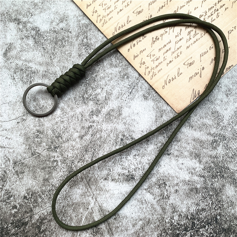 Tissage sangle de téléphone lanière cou corde lanière pour clés carte d'identité sangles de téléphone portable collier extérieur main sangle de téléphone pour iPhone