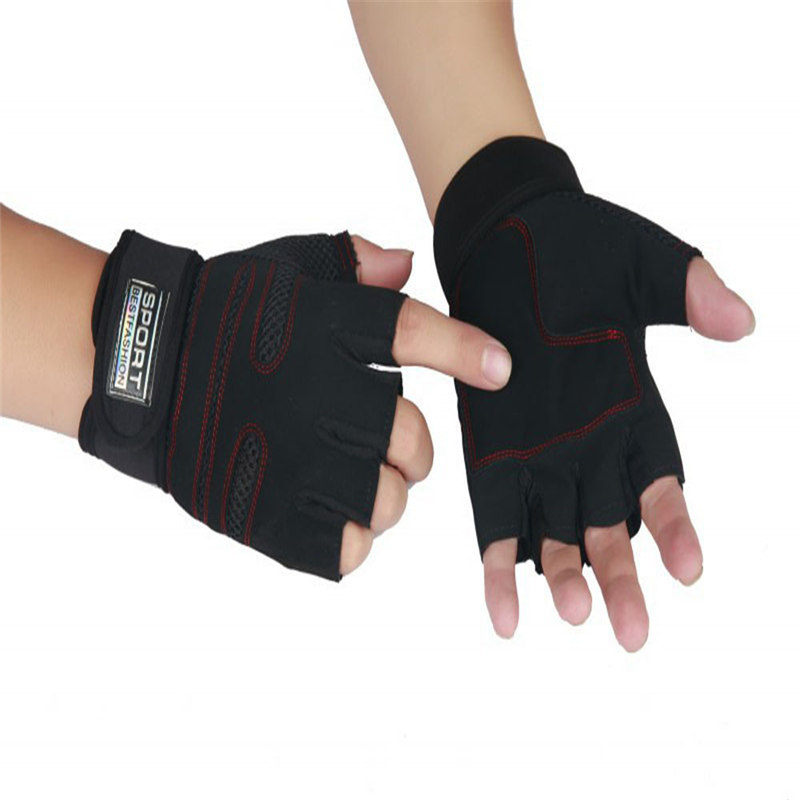 Vægtløftning gym handsker træning fitness håndled wrap træning motion sport